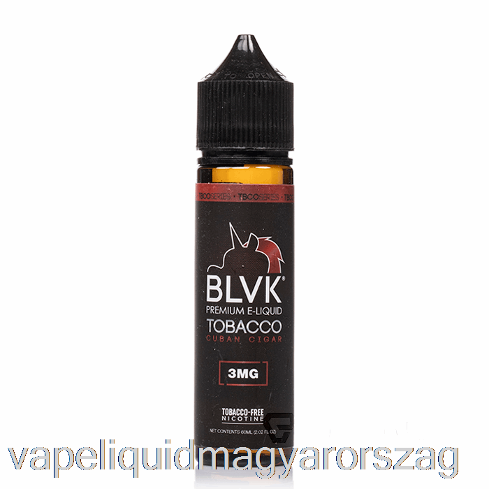 Kubai Szivar - Blvk - 60ml 0mg Vape Toll